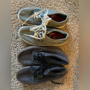 2 pair of vans